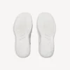 Hamptons-sneaker voor dames, medium versleten, in wit