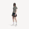 Hamptons-sneaker voor dames, medium versleten, in wit