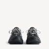 Hamptons-sneaker voor heren in versleten look, zwart