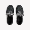 Hamptons-sneaker voor heren in versleten look, zwart