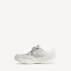 Hamptons suède herensneaker in gebroken wit/zwart