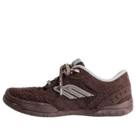 Hamptons suède Sneaker “Dark Brown Grey” 841765WHPSU2290WHITE