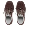 Hamptons suède Sneaker “Dark Brown Grey” 841765WHPSU2290WHITE