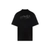 Handgetekend Balenciaga-T-shirt “Black” 641675TNVE71197