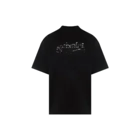 Handgetekend Balenciaga-T-shirt “Black” 641675TNVE71197