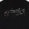 Handgetekend Balenciaga-T-shirt “Black” 641675TNVE71197