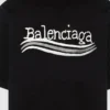 Handgetekend Balenciaga-T-shirt “Black” 641675TNVE71197