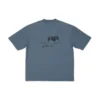 Handgetekend BB Icon T-shirt, medium pasvorm “Blue Black” 612966TNVN44183