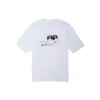 Handgetekend BB Icon T-shirt, medium pasvorm “White Black” 612966TNVN49040