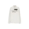 Handgetekend BB-shirt met lange mouwen, oversized “White” 725722TYB189000