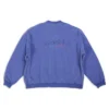 Handgetekend oversized sweatshirt met Political Campaign “Blue” 720428TNVE84119