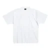 Handgetekend T-shirt, medium pasvorm “Wit” 764235TPVU49601