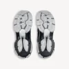 Heren Runner sneaker in zwart/zilver
