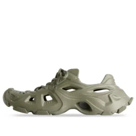 HD Sneakers met veters en uitsnijdingen “Olive Green” 702421W3CES3500