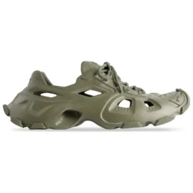 HD Sneakers met veters en uitsnijdingen “Olive Green” 702421W3CES3500