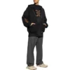 Heavy Metal hoodie met rits “Zwart” 744455TOVD81055