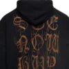 Heavy Metal katoenen Hoodie “Washed Black” 739024-TOVD8-1055