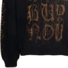 Heavy Metal katoenen Hoodie “Washed Black” 739024-TOVD8-1055