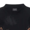Heavy Metal T-shirt met lange mouwen, oversized pasvorm “Black Faded” 739783TOVE11055