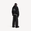 Heren 3b voetbal-hoodie in zwart/antraciet