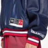 Heren 3b voetbal-Poloshirt in donker marineblauw