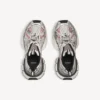 Heren 3XL Extreme Laces B Sneaker in grijs/zilver/rood/zwart