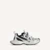 Heren 3XL Sneakers met kleurverloop in zwart/grijs/wit