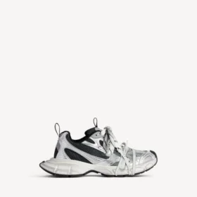 Heren 3XL Sneakers met kleurverloop in zwart/grijs/wit