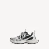 Heren 3XL Sneakers met kleurverloop in zwart/grijs/wit