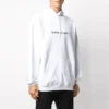 Heren Balenciaga-logo-trui, oversized, wit 570811TIV559040