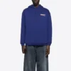 Heren Balenciaga met logo-opdruk, klassiek marineblauw 600583TIV531195