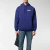Heren Balenciaga met logo-opdruk, klassiek marineblauw 600583TIV531195