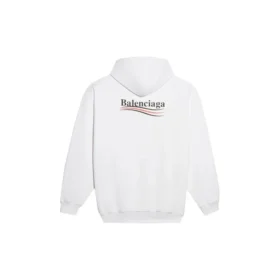 Heren Balenciaga Political Campaign Logo Wit 600583TIV539040