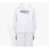 Heren Balenciaga Political Campaign Logo Wit 600583TIV539040