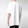Heren Balenciaga T-shirt met logo-opdruk, korte mouwen, wit 583214TFV639783