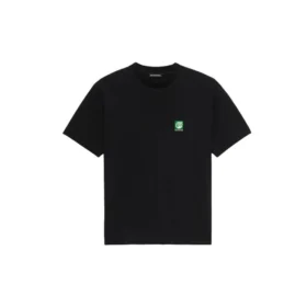 Heren Balenciaga T-shirt met logo-opdruk, korte mouwen, zwart 594579THV631000
