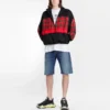 Heren Balenciaga T-shirt met logo-print, ronde hals en korte mouwen, wit 556150TYK239000