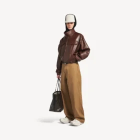 Heren chino in camel, maat L