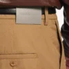 Heren chino in camel, maat L