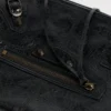Heren Le City messenger tas met klep, klein, in zwart