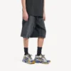 Heren Runner sneaker in paars/oranje/grijs
