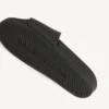 Heren-sandalen voor bij het zwembad in zwart/wit