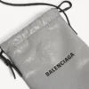 Heren shopper met telefoonhouder in Balenciaga-grijs