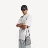 Heren shopper met telefoonhouder in Balenciaga-grijs