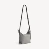 Heren shopper stofzakje crossbody tasje medium in Balenciaga-grijs