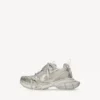 Dames-Sneakers in maat 3XL in lichtbeige