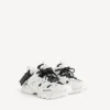 Heren sneaker met trackshirt-look in wit