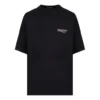 HEREN SS20 Logo Loszittend met korte mouwen Zwart 620969TIV521070