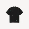 Heren-T-shirt met 520 stickers en medium pasvorm  in zwart/groen