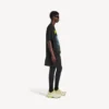 Heren-T-shirt ‘The Address’ met medium pasvorm in gewassen zwart